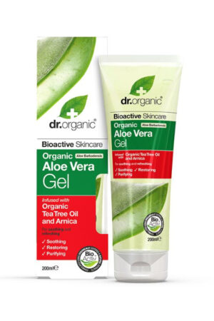 Dr Organic Aloe Vera Gel with Tea Tree/Arnica 200ml